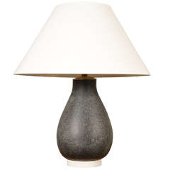 Speckle Glazed Pottery Lamp